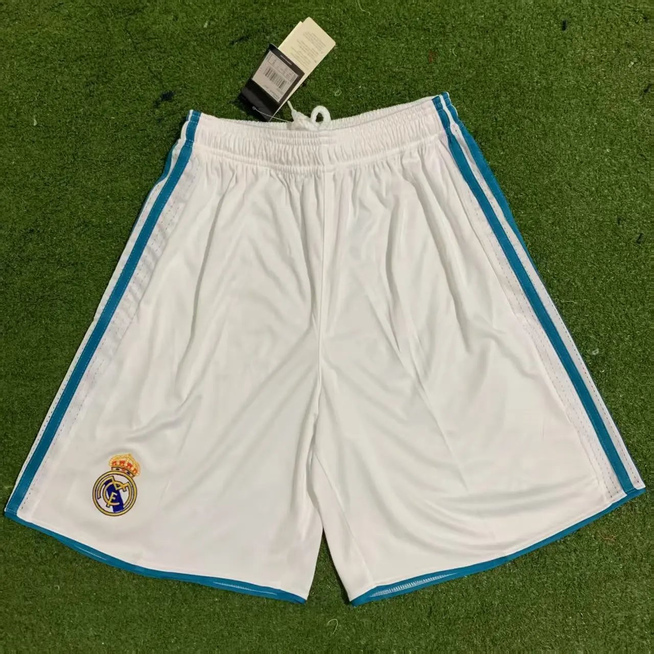 2017/2018 Retro Real Madrid Home Shorts