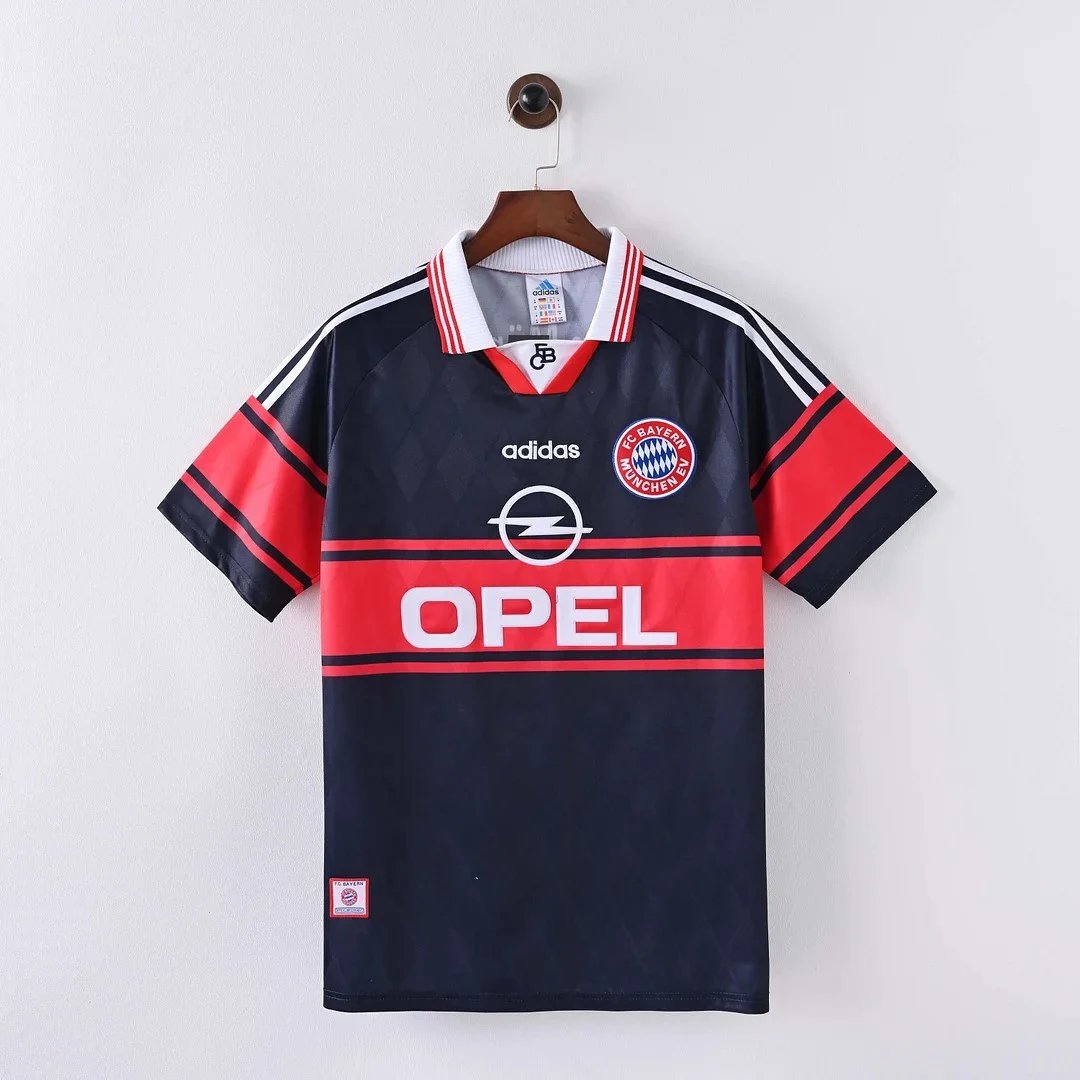 1997/1999 Retro Bayern Munich Home Football Shirt