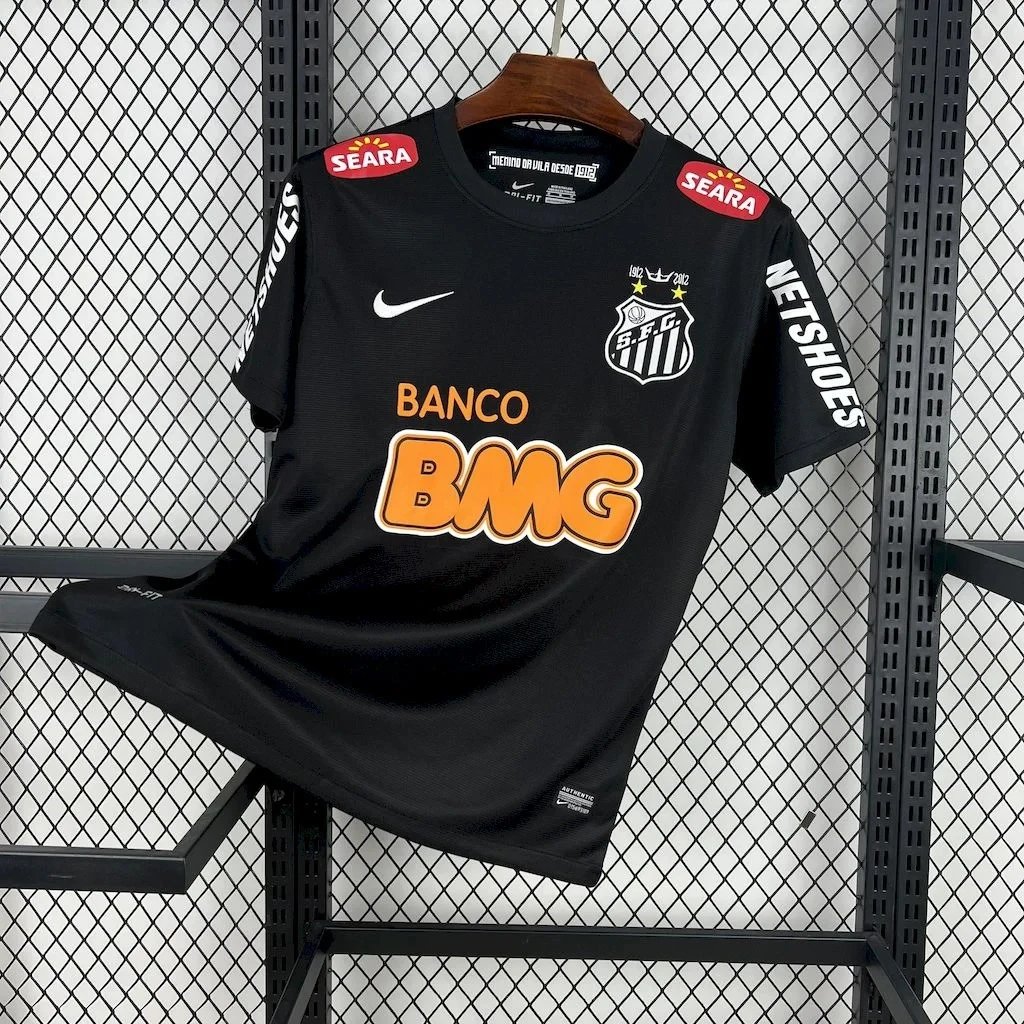 2012 Santos Special Edition Black Football Shirt