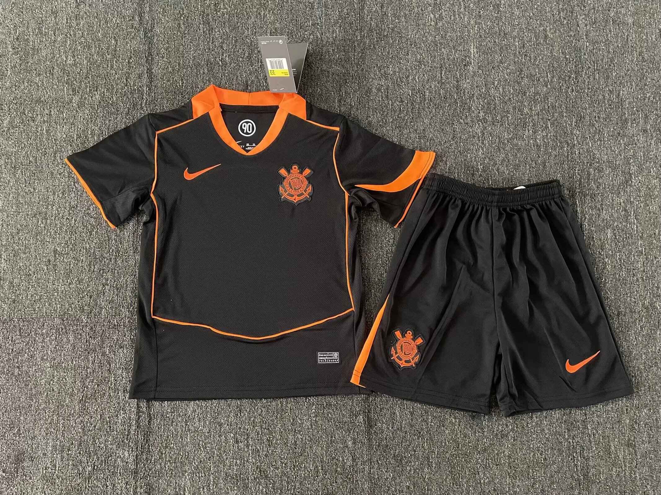 2025/2026 Corinthians Third Away Football Jersey Kids Size