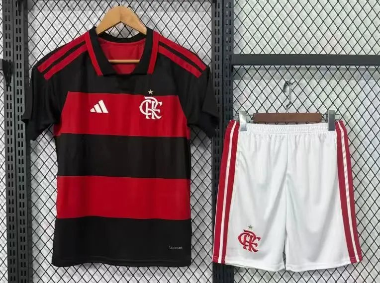 2026/2027 Flamengo Home Football Jersey Kids Size