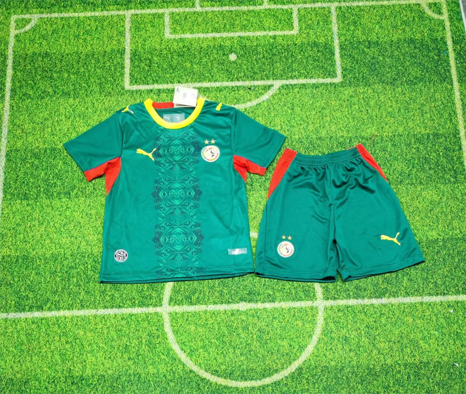 2026 Senegal National Team Away Football Shirt Kids Size