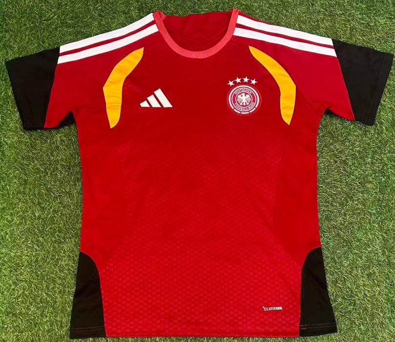 2026 Germany Training Suin Red Football Shirt