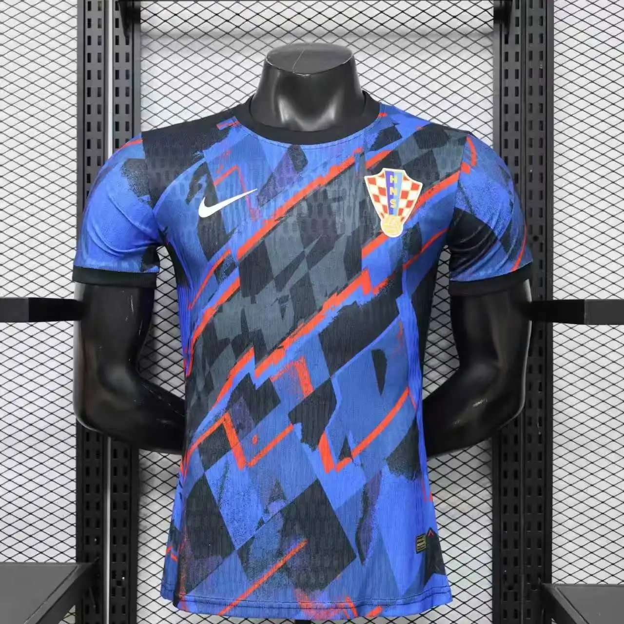 2026 Player Version Croatia National Team Special Edition Blue Football Shirt
