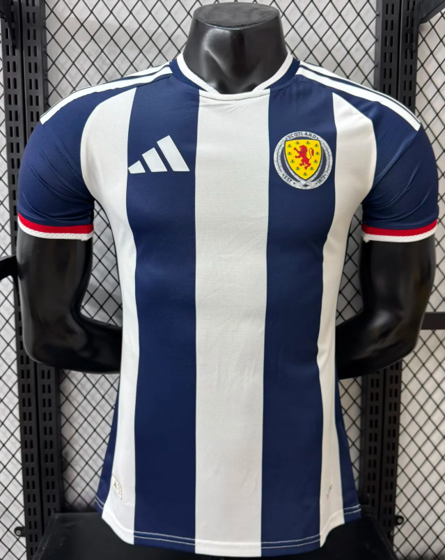 2026 Player Version Scotland National Team Special Edition White Blue Football Shirt