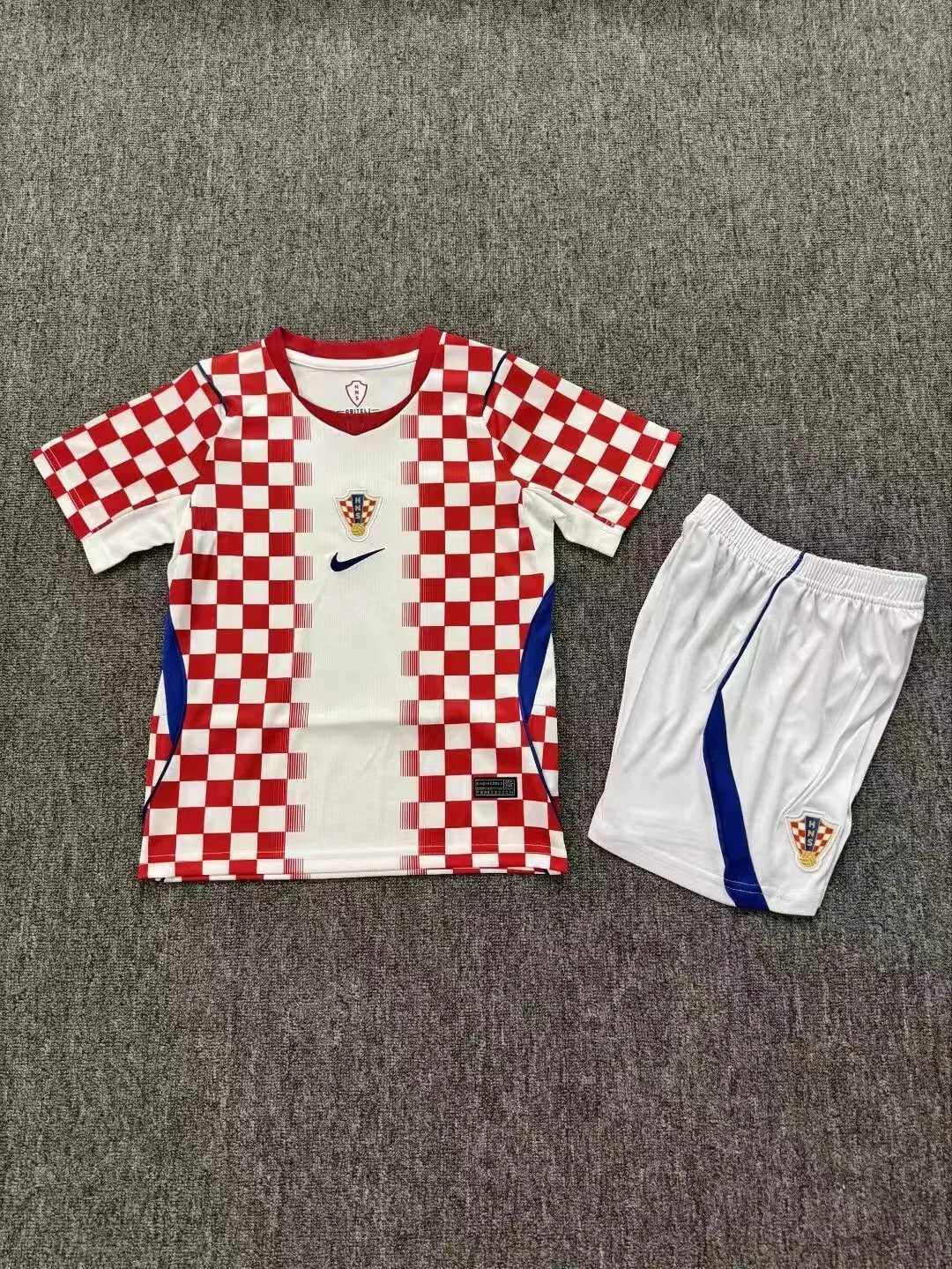 2026 Croatia National Team Home Football Shirt Kids Size