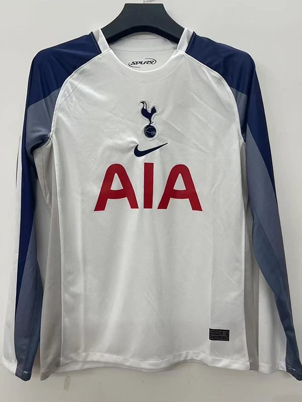 25/26 TOT Home Long Sleeve Soccer Jersey(Advertisement)
