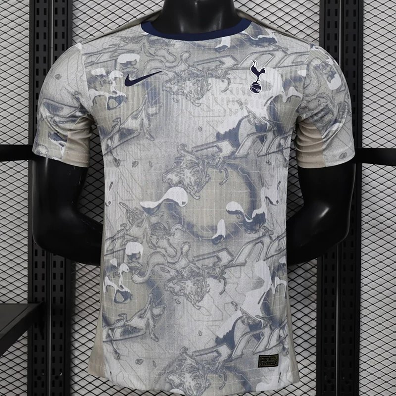 25/26 TOT Grey White Player Version Training Shirts
