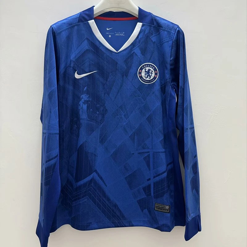 25/26 CHE Home Long Sleeve Soccer Jersey