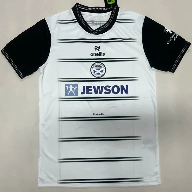 25/26 Ayr United FC Home Fans Soccer Jersey