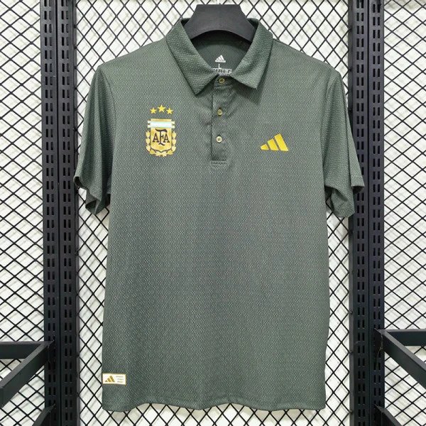 2026 Argentina AD Light Green Men's T-shirt Top