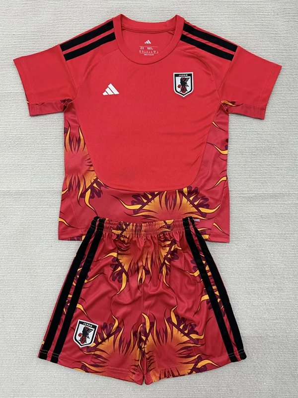 26/27 Japan Goalkeeper Red Kids Soccer Jersey