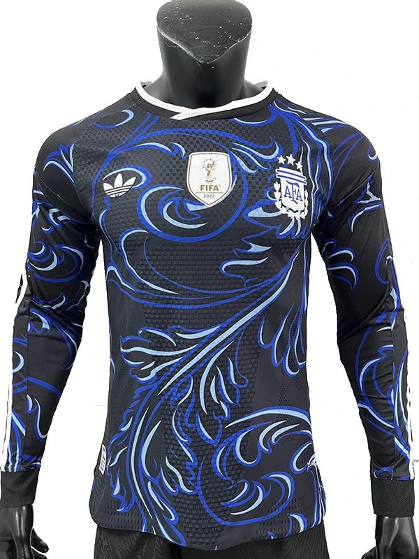 26/27 Argentina Away Long Sleeve Player Version Soccer Jersey