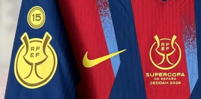 Barcelona Fourth 'El Cl&aacute;sico' Jersey Kit 2025/26