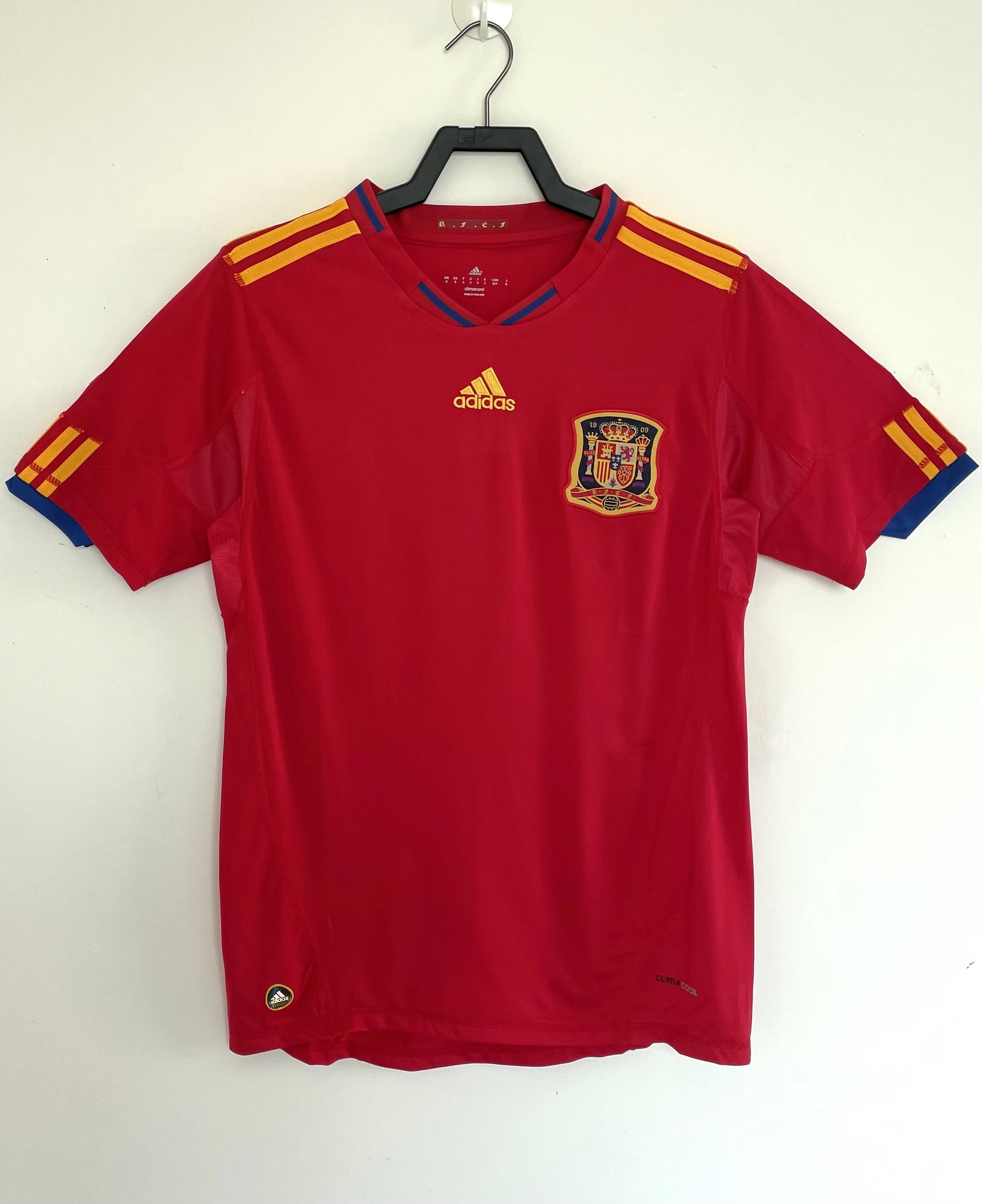 Spain Home Retro Jersey 2009/10