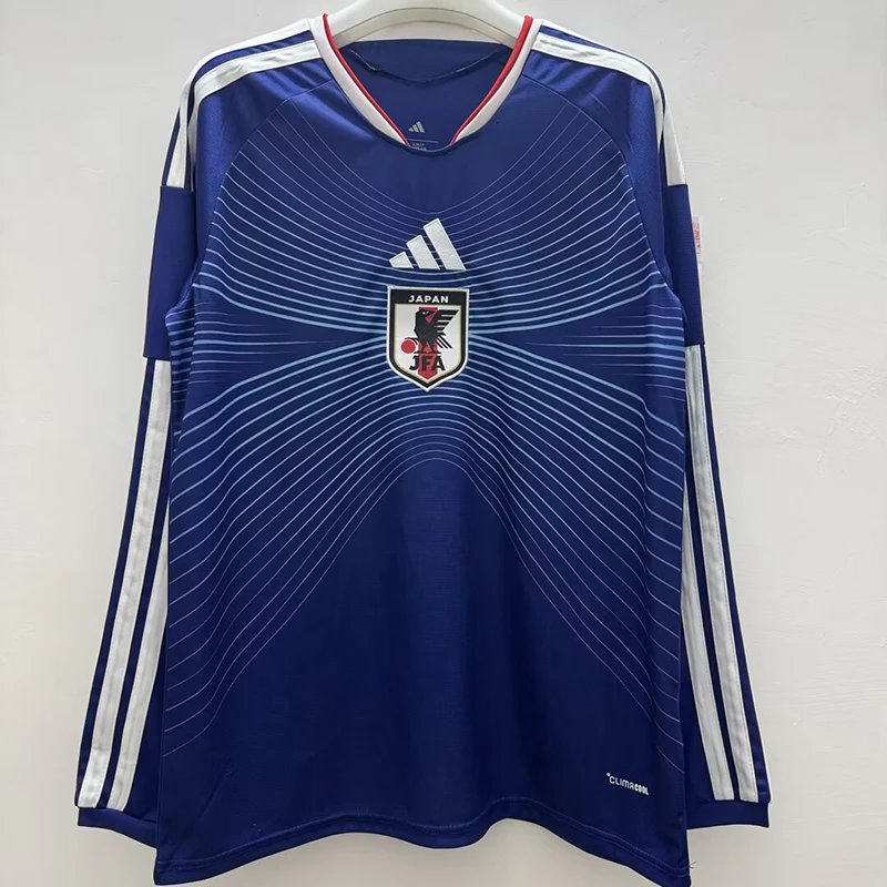 26/27 Japan Home Long Sleeve Fans Soccer Jersey
