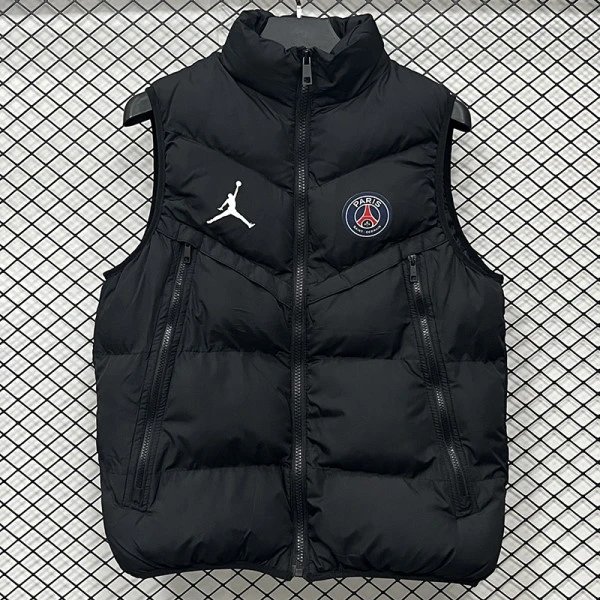 25/26 PSG NK Black Add Cotton Adult Vest#J3302