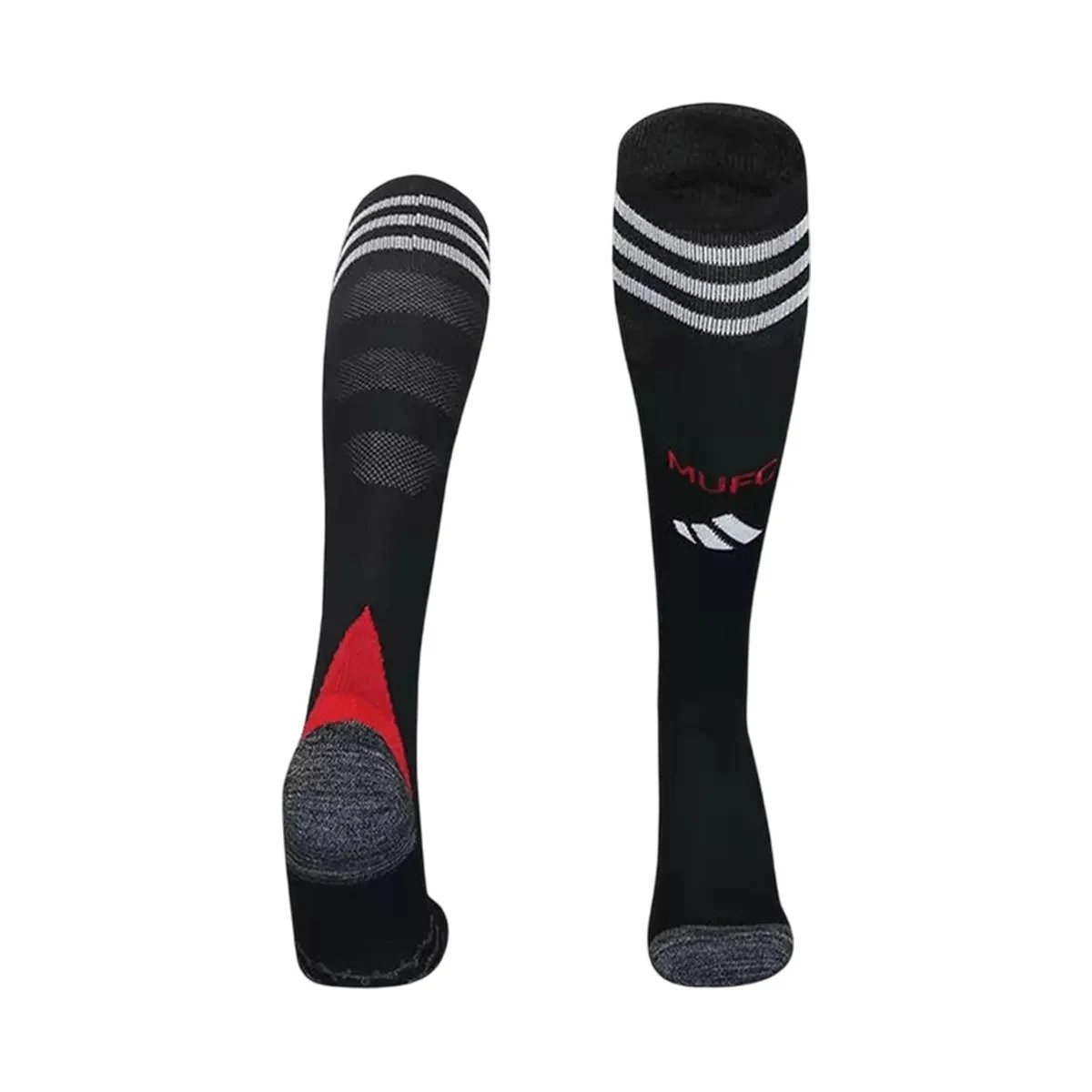 Manchester United Home Soccer Socks-Black 2025/26