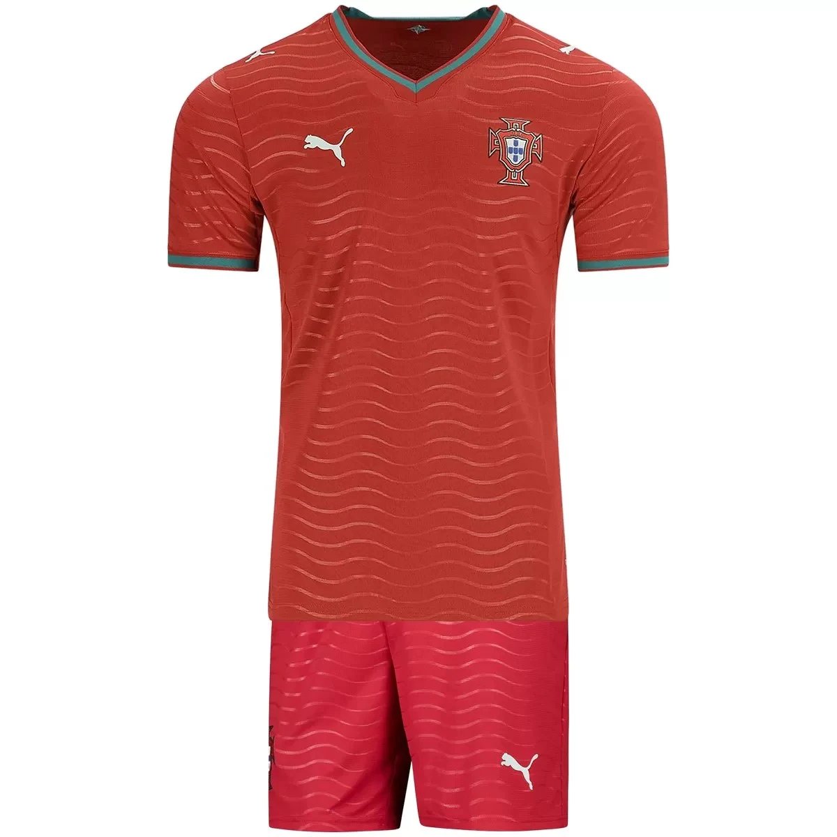 Kids Portugal Home Jersey Kit World Cup 2026