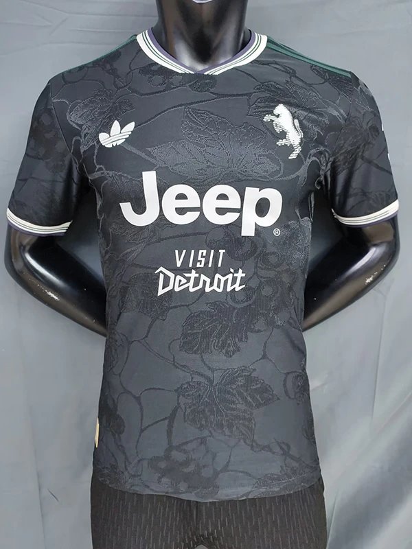 25/26 JUV Third Player Version Soccer Jersey带广告