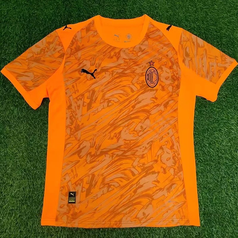 25/26 ACM Goalkeeper Yellow Fans Soccer Jersey