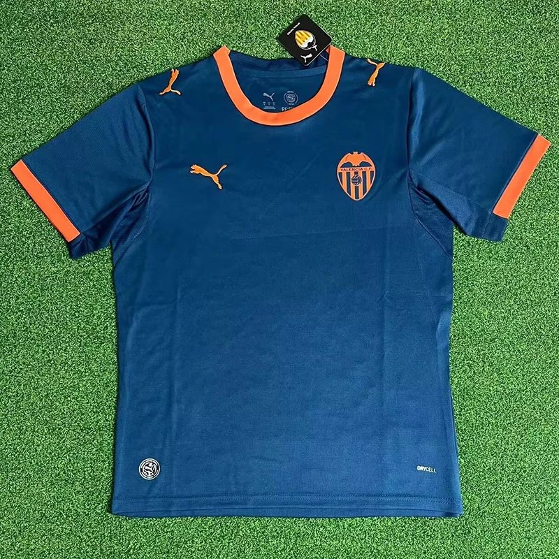 26/27 Valencia Away Fans Soccer Jersey