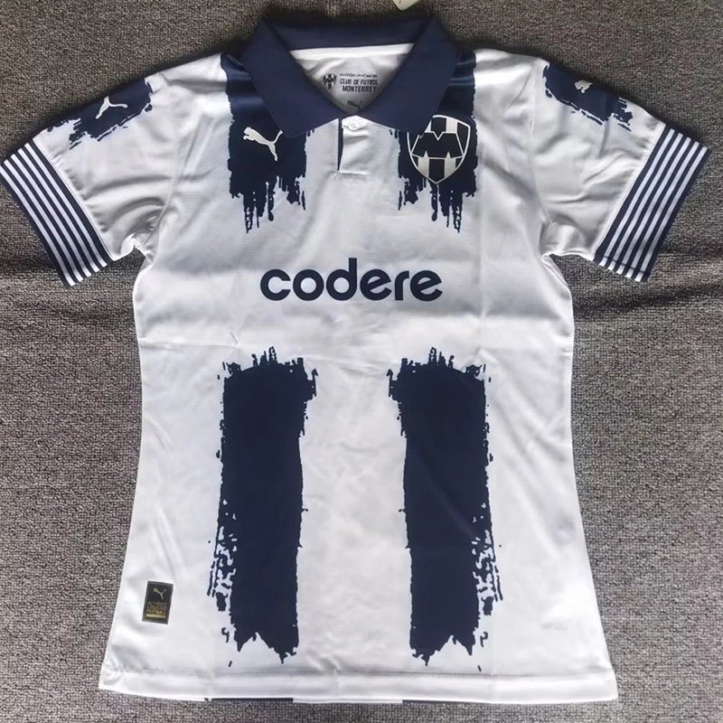 25/26 Monterrey White Women Soccer Jersey (女)