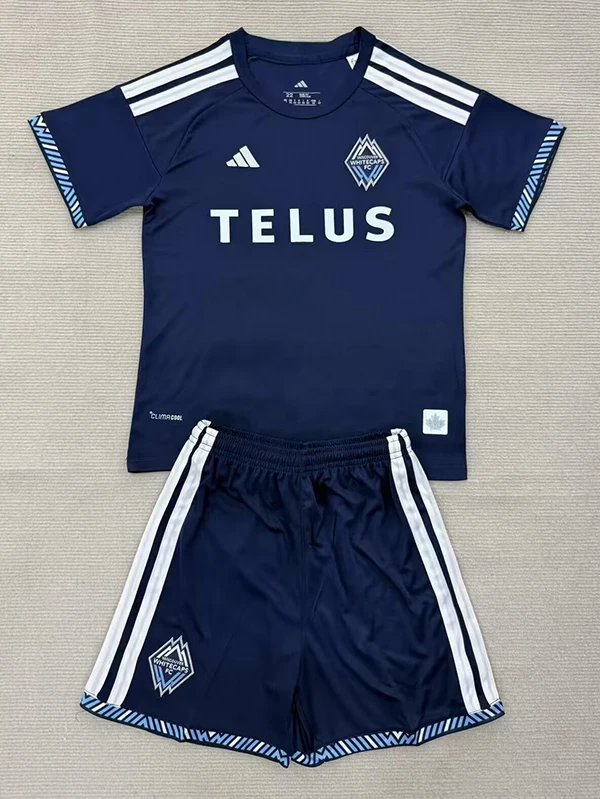 26/27 Vancouver Whitecaps Away Kids Soccer Jersey