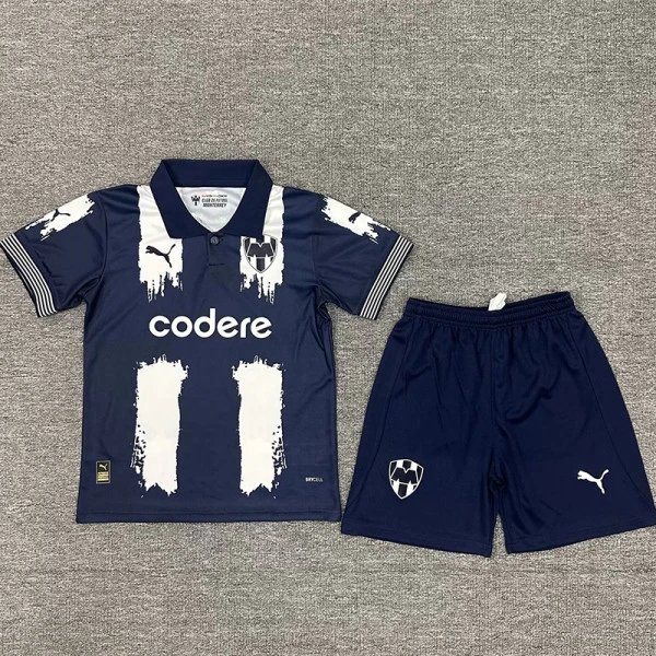 25/26 Monterrey Club World Cup Home Kids Soccer Jersey